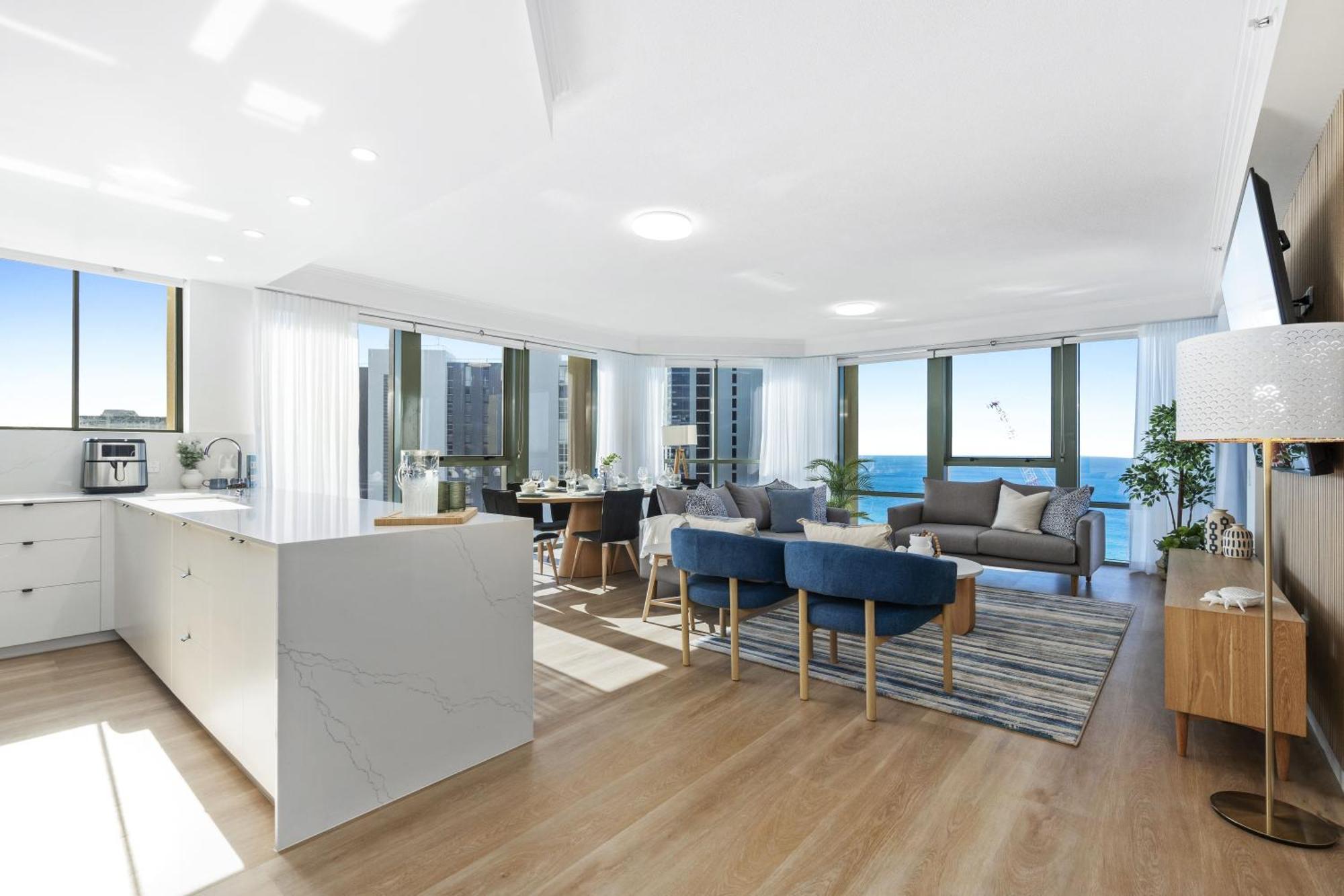 Prime Views From 4 Bedroom Newly Renovated Ocean Unit At Sun - Q *